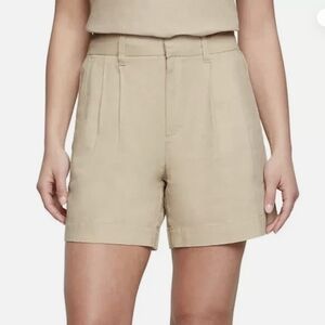 Express Womens Linen Tan Shorts Size 10